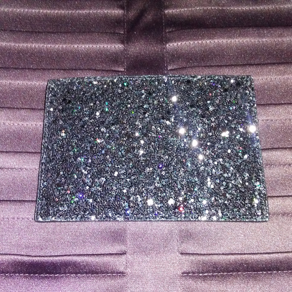 kate spade Handbags - Kate Spade Graham Black Glitter Wallet NWT